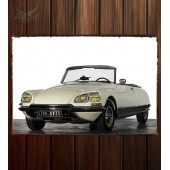 Металлическая табличка Citroen DS 23 Cabriolet by Chapron